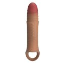 Pretty Love 8.7" Vibrating Penis Sleeve Extender Boss of toys
