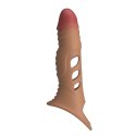 Pretty Love 8.7" Vibrating Penis Sleeve Extender Boss of toys