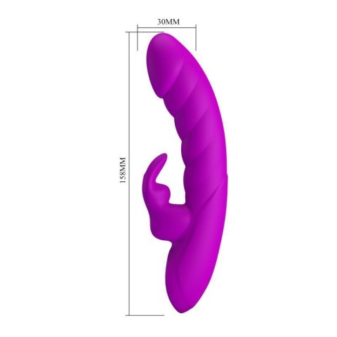 Pretty Love Monica - Powerful Silicone Rabbit Vibrator Boss of toys