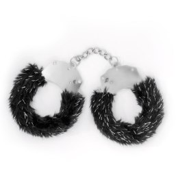CRUSHIOUS SPANGLE METAL CUFFS WITH PLUSH BLACK Boss of toys