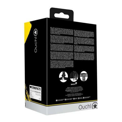 PU Leather Female Chastity Belt with Leg Restraint - Black Boss of toys