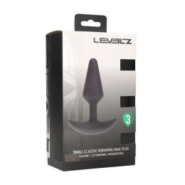 Classic Vibrating Silicone Anal Plug - S - Black Boss of toys
