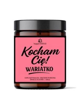 Świeca sojowa KOCHAM CIĘ WARIATKO Boss of toys