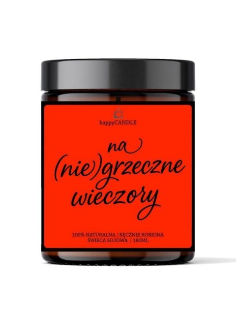 Świeca sojowa NA NIEGRZECZNE WIECZORY Boss of toys