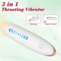 Vibrating Silicone Love EGG USB 7 vibration and thrust functions / Remote control White Boss of toys