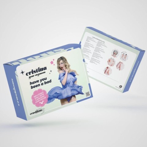 CRUSHIOUS CRISTINA THE STEPMOM INFLATABLE DOLL BLONDE Boss of toys