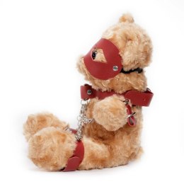 CRUSHIOUS CRUSHITO BONDAGE TEDDY BEAR RED 31CM Boss of toys