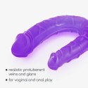 CRUSHIOUS DEEP DIVER DOUBLE DILDO WITH ANAL LUBRICANT 50ML PURPLE Boss of toys