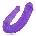 CRUSHIOUS DEEP DIVER DOUBLE DILDO WITH ANAL LUBRICANT 50ML PURPLE Boss of toys