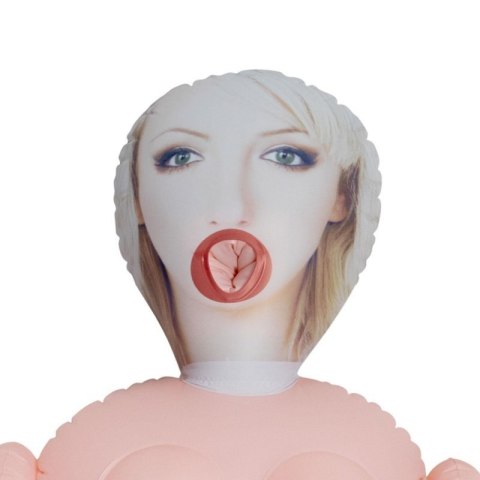 CRUSHIOUS MARTA THE STEWARDESS INFLATABLE DOLL BLONDE Boss of toys