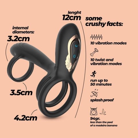 CRUSHIOUS TORNADO ROTATING PENIS ARMOUR Boss of toys