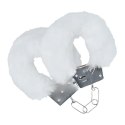 Classic Fluffy Handcuffs - White Boss of toys