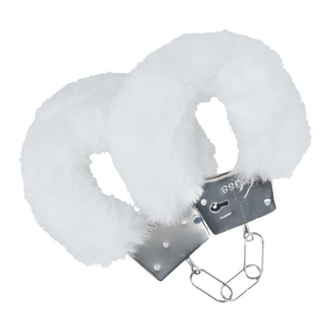 Classic Fluffy Handcuffs - White Boss of toys