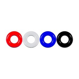 Cockring Set of 4 - Multicolor Boss of toys