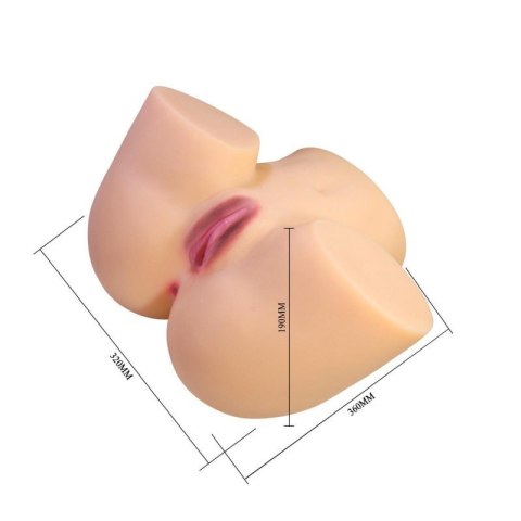 Crazy Bull Liora Vagina & Anal Masturbator - Flesh Boss of toys