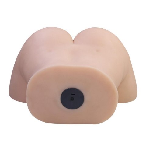 Crazy Bull Liora Vibrating Vagina & Anal Masturbator - Flesh Boss of toys