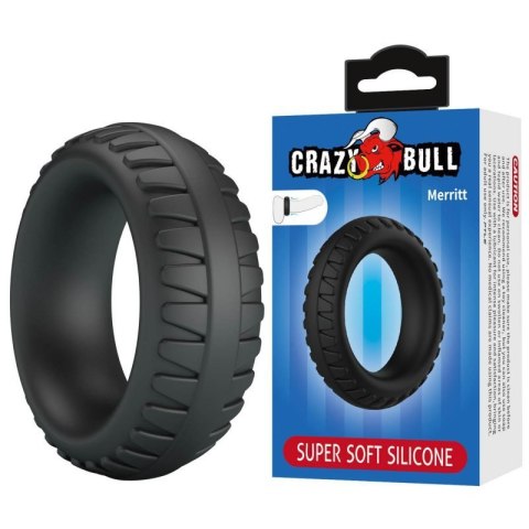 Crazy Bull Merritt - Super Soft Silicone Cock Ring Boss of toys