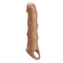 Pretty Love Extension Penis Sleeve with Modular Length Blocks Brown - 28 cm Boss of toys