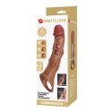 Pretty Love Extension Penis Sleeve with Modular Length Blocks Brown - 28 cm Boss of toys