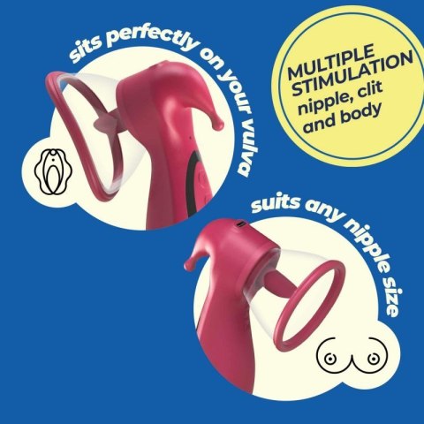 CRUSHIOUS SACI CLITORAL AND NIPPLE STIMULATOR WITH SUCTION Boss of toys