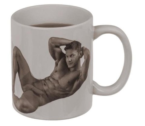 Kubek striptis chłopak efekt termiczny 350ml kamikonka Boss of toys