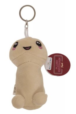Metalowy brelok z pluszowym penisem Boss of toys