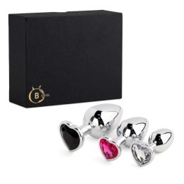 Jewellery - Silver Heart PLUG - SET Boss of toys
