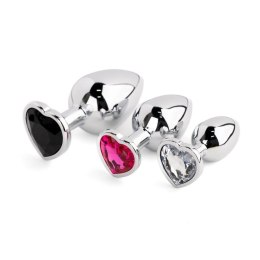 Jewellery - Silver Heart PLUG - SET Boss of toys