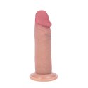 Silicone dildo with movable foreskin 18 cm Boss of toys