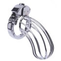 Stainless Steel Penis Cage 2 with Advanced Locking Mechanism Boss of toys