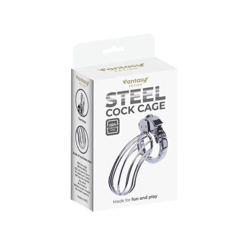 Stainless Steel Penis Cage 2 with Advanced Locking Mechanism Boss of toys