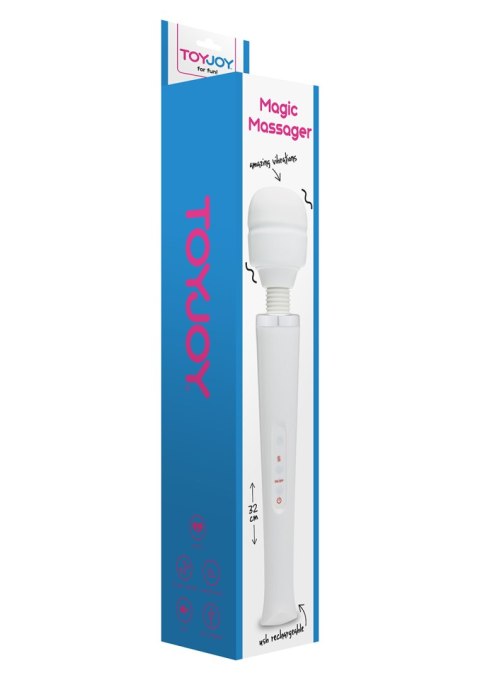 Stymulator do łechtaczki duży mocny ładowany 34cm TOYJOY