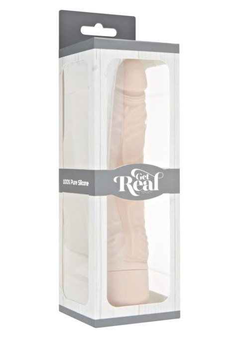 Wibrator jak penis z żyłkami naturalny 7tryb 21cm TOYJOY