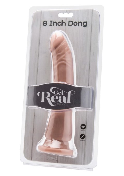 Smukłe zgrabne dildo z żyłami naturalny penis 20cm TOYJOY