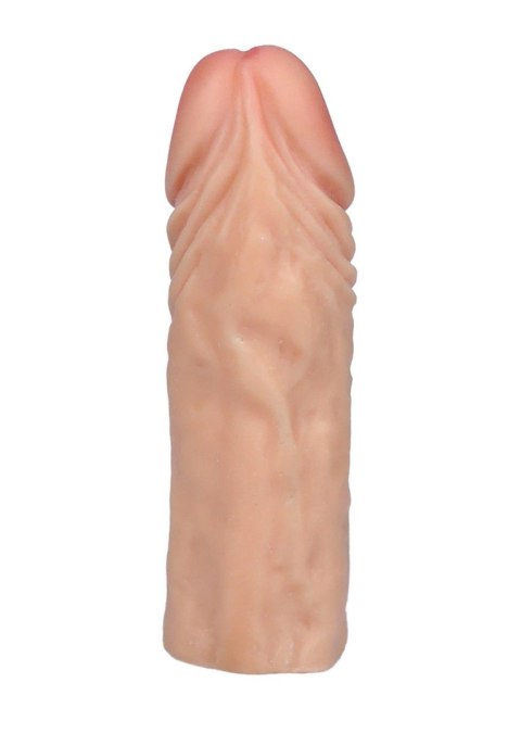 Wydłużająca sex nakładka z cyberskóry na penisa B - Series Real