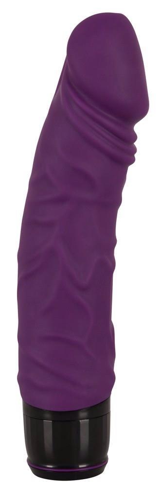 Silikonowy naturalny wibrator penis 20cm 7trybów Vibra Lotus