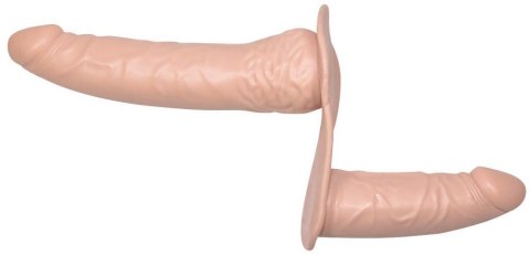 Uprząż z podwójnym dildo penisem sex lesbijski You2Toys