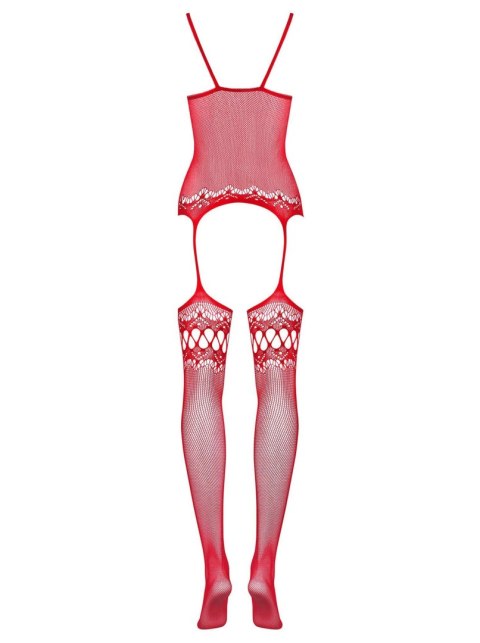 Erotyczne bodystocking otwarty krok F214 S/M/L Obsessive