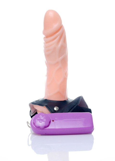 Strapon proteza penisa pusta dildo wibrator 16cm B - Series EasyLove