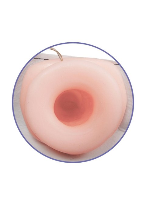 Strapon proteza penisa pusta dildo wibrator 16cm B - Series EasyLove