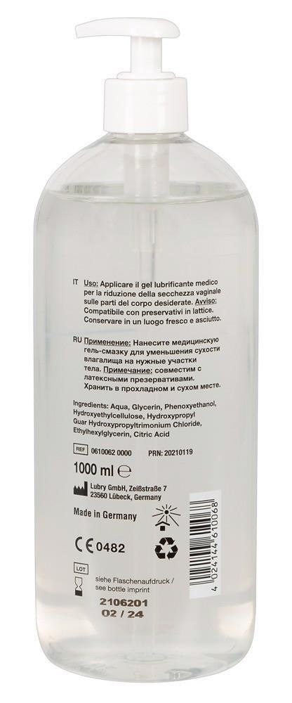 Wodny żel nawilżający uniwersalny lubrykant 1000ml Just Glide