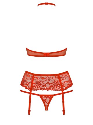 Erotyczny komplet pas stringi stanik obsessive s/m Obsessive