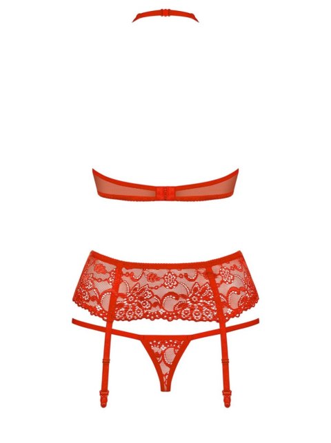 Erotyczny komplet pas stringi stanik obsessive s/m Obsessive