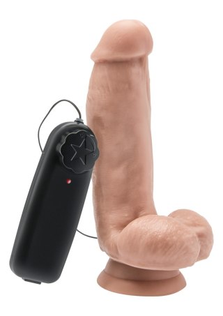 Grube realistyczne dildo wibrator przyssawka 15cm TOYJOY