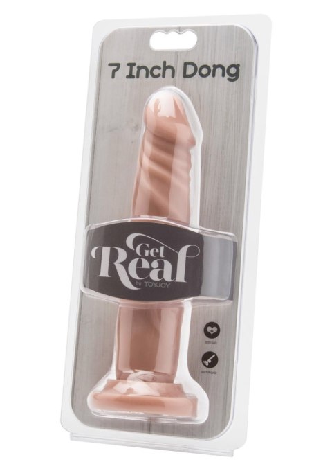 Naturalne dildo żyły mocna przyssawka penis 18cm TOYJOY
