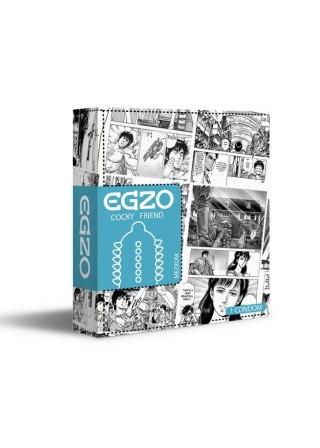 Prezerwatywy z fakturą wypustkami egzo tought cat Egzo