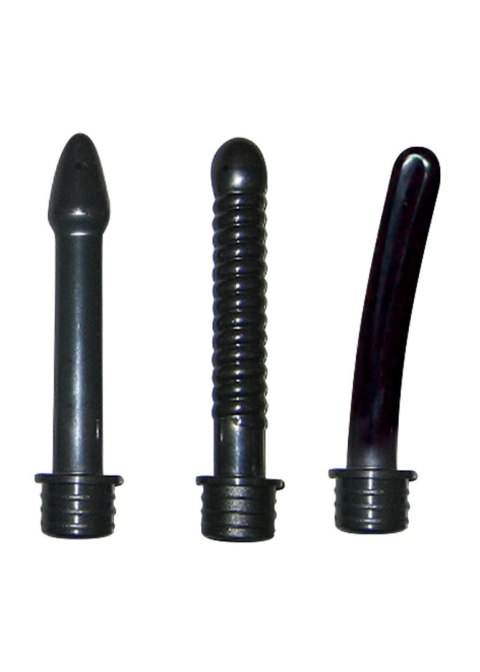 Zestaw gruszka 3 końcówki higiena sex analny Bad Kitty