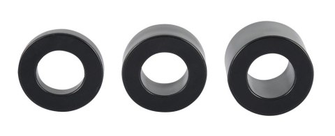 Komplet 3 pierścienie do rozciągania jąder moszny Rebel