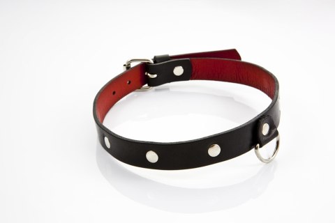 Obroża z naturalnej skóry wąska cienka damsk whips Whips Collection