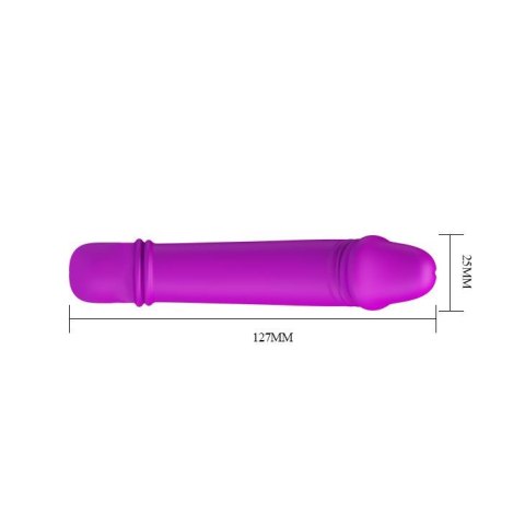 Mini penis wibrator realistyczny sex 12cm 10trybów Pretty Love